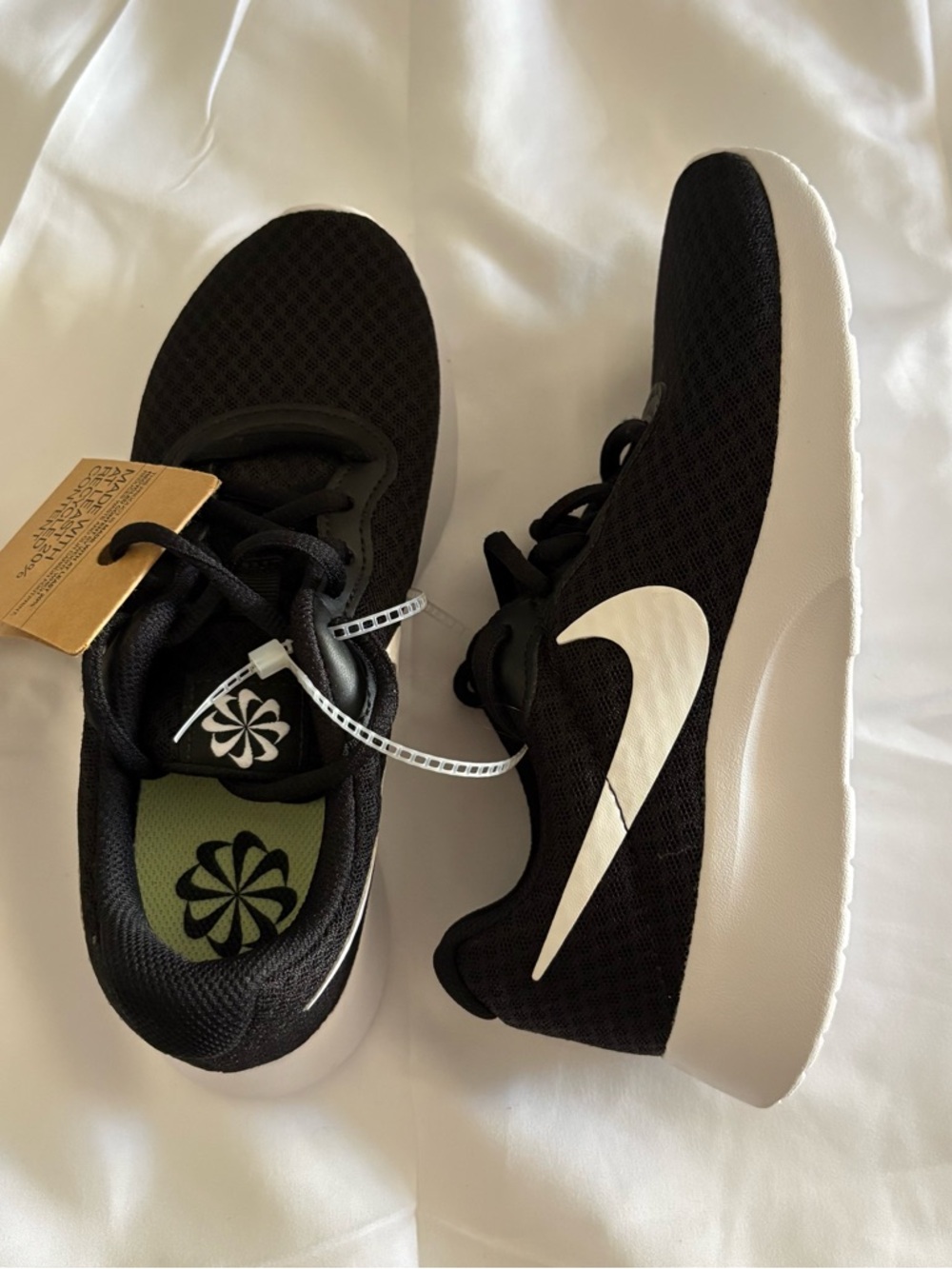 Nike Black and White Lightweight Running Shoes